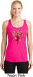 Yoga Foliage Tree Pose Ladies Dry Wicking Racerback Tank Top