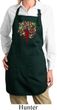 Yoga Foliage Tree Pose Ladies Full Length Apron with Pockets