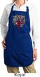 Yoga Foliage Tree Pose Ladies Full Length Apron with Pockets