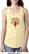 Yoga Foliage Tree Pose Ladies Ideal Tank Top