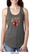 Yoga Foliage Tree Pose Ladies Ideal Tank Top