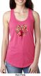 Yoga Foliage Tree Pose Ladies Ideal Tank Top