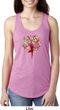Yoga Foliage Tree Pose Ladies Ideal Tank Top