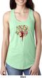 Yoga Foliage Tree Pose Ladies Ideal Tank Top