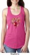 Yoga Foliage Tree Pose Ladies Ideal Tank Top