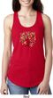 Yoga Foliage Tree Pose Ladies Ideal Tank Top