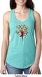 Yoga Foliage Tree Pose Ladies Ideal Tank Top