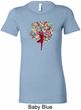Yoga Foliage Tree Pose Ladies Longer Length Shirt
