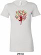 Yoga Foliage Tree Pose Ladies Longer Length Shirt