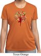 Yoga Foliage Tree Pose Ladies Moisture Wicking Shirt