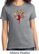 Yoga Foliage Tree Pose Ladies Shirt