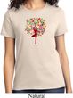 Yoga Foliage Tree Pose Ladies Shirt
