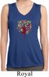 Yoga Foliage Tree Pose Ladies Sleeveless Moisture Wicking Shirt