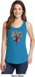 Yoga Foliage Tree Pose Ladies Tank Top