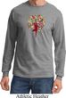 Yoga Foliage Tree Pose Long Sleeve Shirt