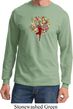 Yoga Foliage Tree Pose Long Sleeve Shirt