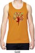 Yoga Foliage Tree Pose Mens Moisture Wicking Tanktop