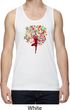 Yoga Foliage Tree Pose Mens Moisture Wicking Tanktop