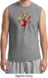 Yoga Foliage Tree Pose Mens Muscle Shirt