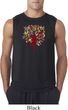 Yoga Foliage Tree Pose Mens Sleeveless Shirt