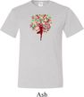 Yoga Foliage Tree Pose Mens Tall Shirt