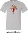 Yoga Foliage Tree Pose Mens Tall Shirt