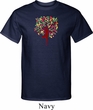 Yoga Foliage Tree Pose Mens Tall Shirt