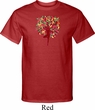 Yoga Foliage Tree Pose Mens Tall Shirt