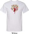 Yoga Foliage Tree Pose Mens Tall Shirt