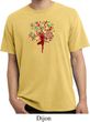 Yoga Foliage Tree Pose Pigment Dyed Shirt