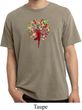 Yoga Foliage Tree Pose Pigment Dyed Shirt