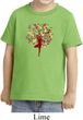 Yoga Foliage Tree Pose Toddler Shirt