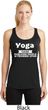 Yoga Funny Saying Ladies Moisture Wicking Racerback Tank top