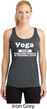 Yoga Funny Saying Ladies Moisture Wicking Racerback Tank top