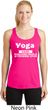 Yoga Funny Saying Ladies Moisture Wicking Racerback Tank top