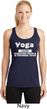 Yoga Funny Saying Ladies Moisture Wicking Racerback Tank top