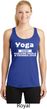 Yoga Funny Saying Ladies Moisture Wicking Racerback Tank top
