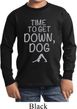 Yoga Get Down Dog Kids Long Sleeve Shirt