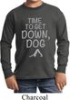 Yoga Get Down Dog Kids Long Sleeve Shirt