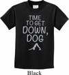 Yoga Get Down Dog Kids Shirt
