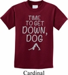 Yoga Get Down Dog Kids Shirt