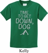 Yoga Get Down Dog Kids Shirt