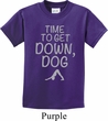 Yoga Get Down Dog Kids Shirt