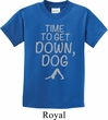 Yoga Get Down Dog Kids Shirt