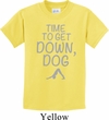 Yoga Get Down Dog Kids Shirt