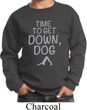 Yoga Get Down Dog Kids Sweatshirt