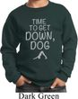Yoga Get Down Dog Kids Sweatshirt