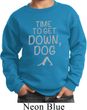 Yoga Get Down Dog Kids Sweatshirt