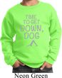 Yoga Get Down Dog Kids Sweatshirt