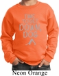 Yoga Get Down Dog Kids Sweatshirt